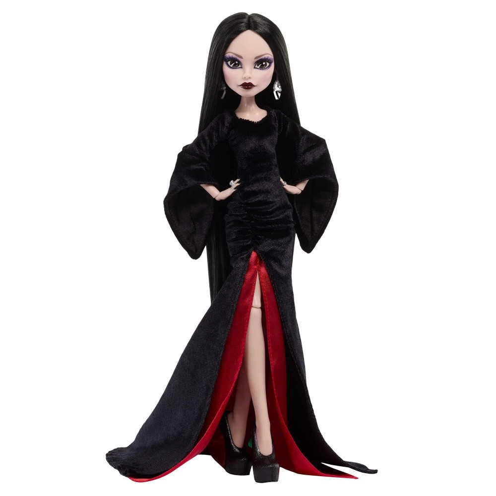 Monster High X Wednesday muñeca Morticia Addams JLK99